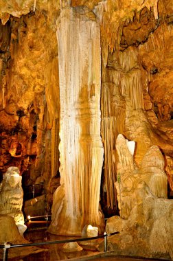 Luray Caverns, Virginia. clipart