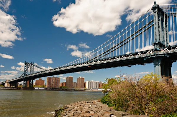 New York 'taki Manhattan Köprüsü — Stok fotoğraf
