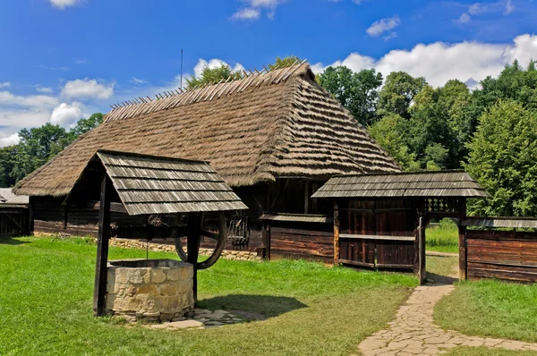 geleneksel Polonya kırsal yazlık