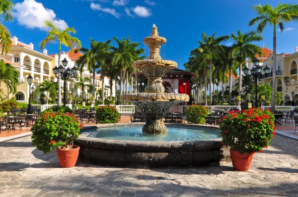 Caribbean hotel resort, Meksyk — Zdjęcie stockowe