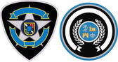Emblem badge set