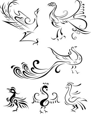 Phoenix illustration clipart