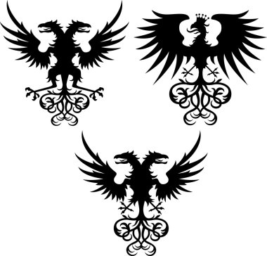 Eagle design clipart