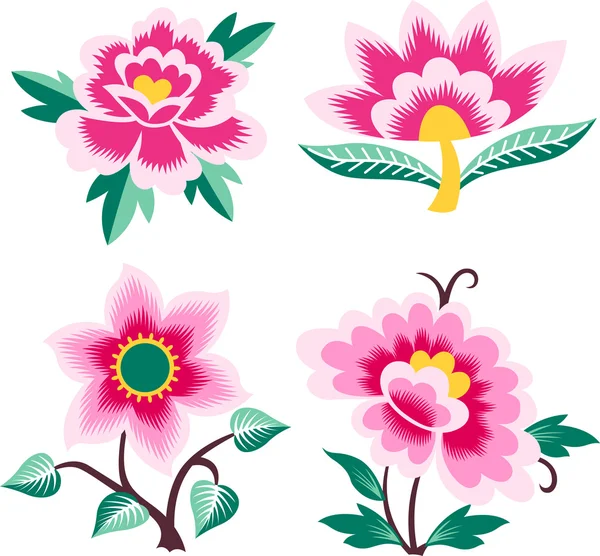 Творчі квітковий дизайн — стоковий вектор
