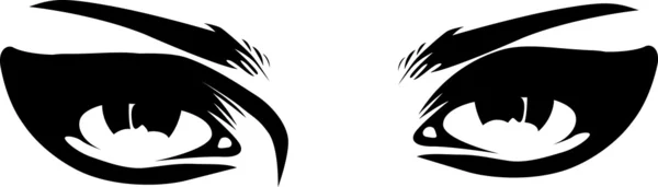 Woman eye closeup — Stock Vector