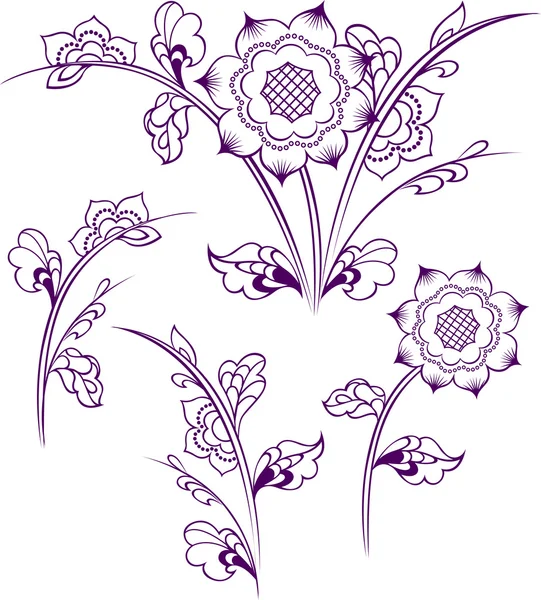Blomsterdesign — Stock vektor