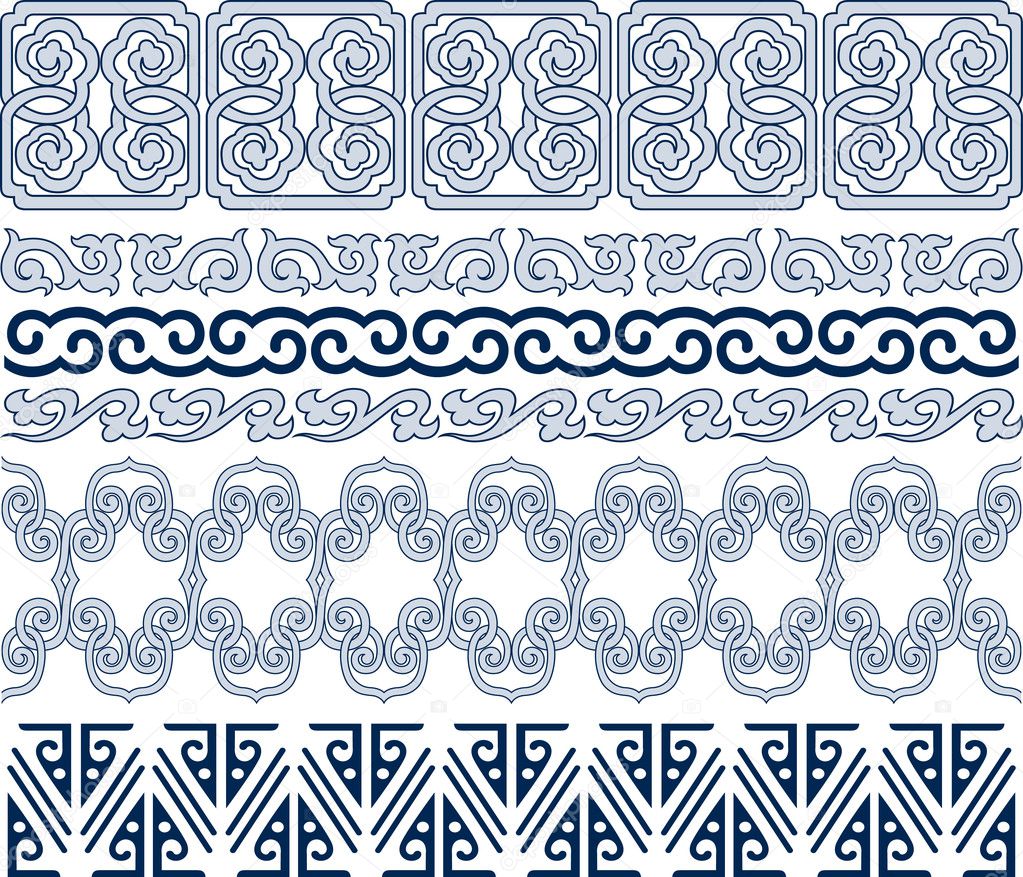 Oriental traditional pattern