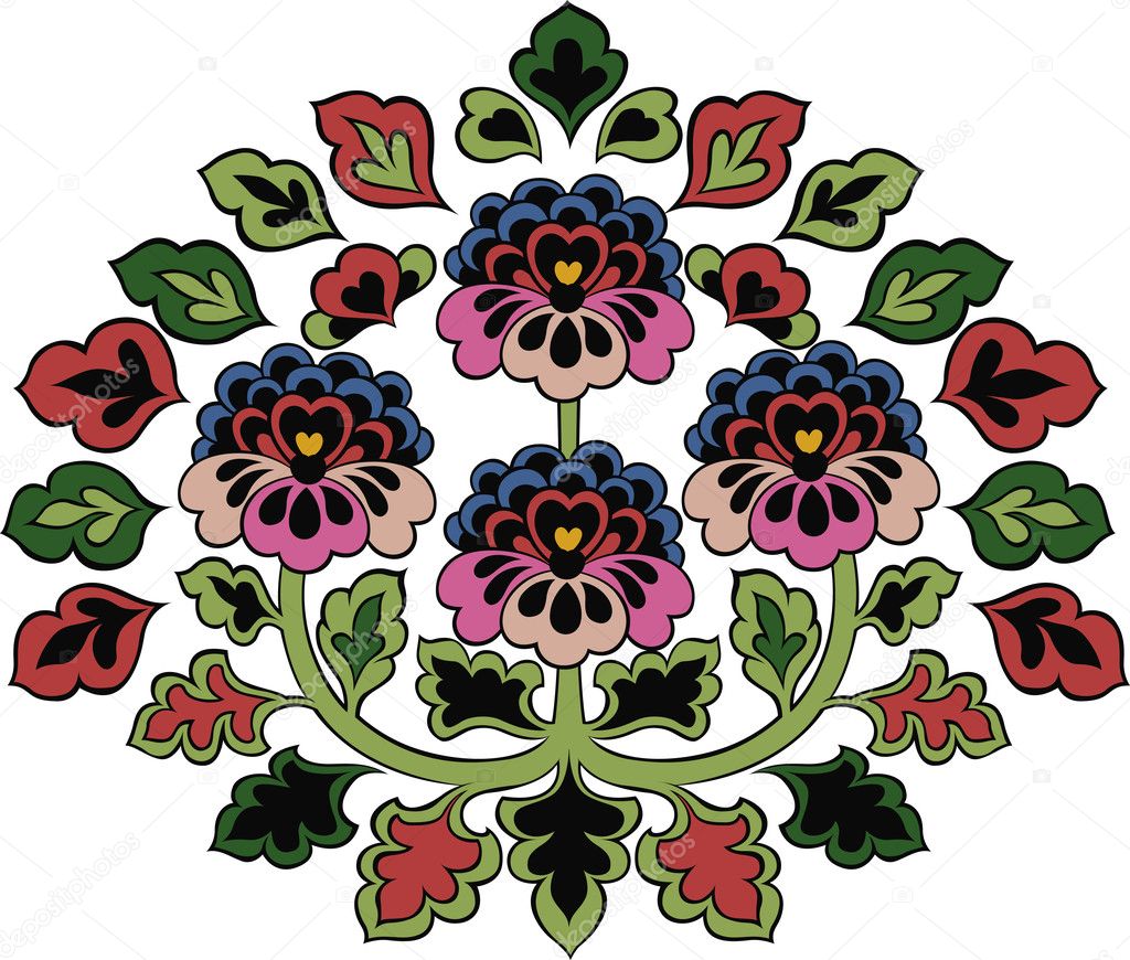 Flower emblem