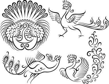 Phoenix illustration clipart