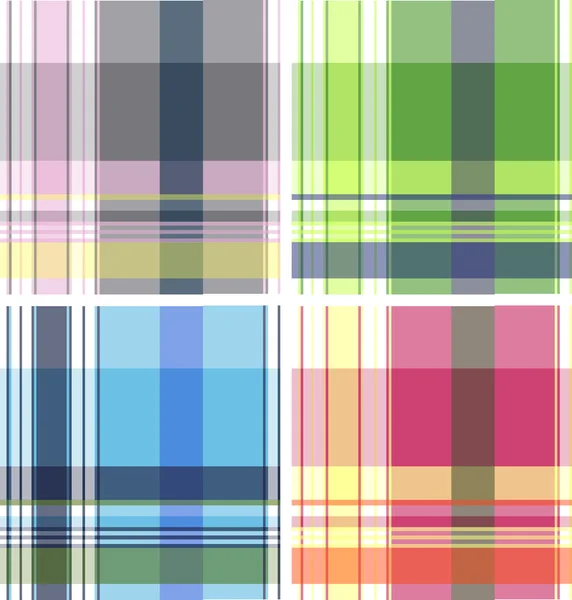 Check fabric pattern — Stock Vector