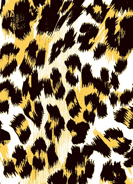 Animal abstrakt print mönster — Stock vektor