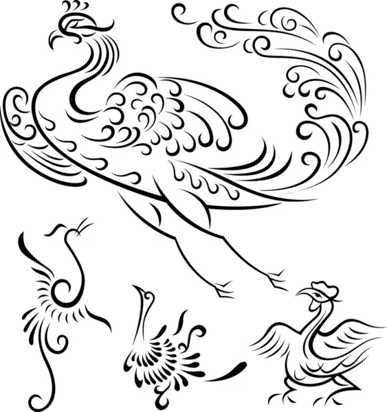 Illustration Phoenix — Image vectorielle