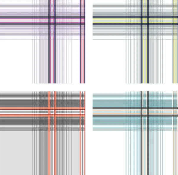 Textilie vzor čtverců — Stockový vektor