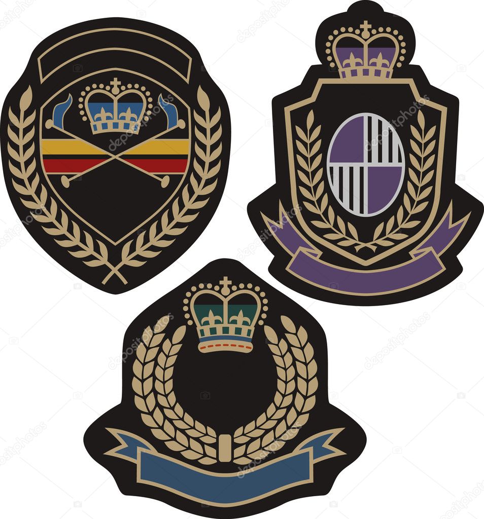 Royal emblem classic shield
