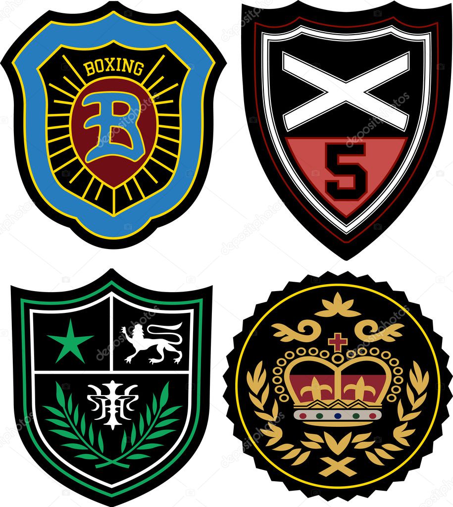 Fashion emblem badge