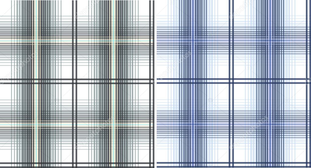 Fabric plaid check pattern