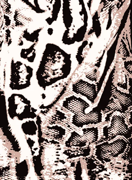Textura de piel animal abstracta — Archivo Imágenes Vectoriales