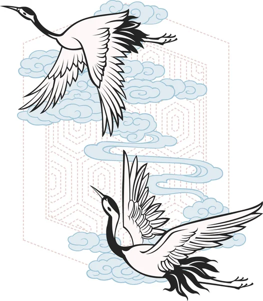 Bird illustration — Stock Vector