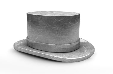 Die-cast Top Hat clipart