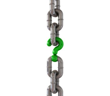 Missing Link Hanging Chain Clean clipart
