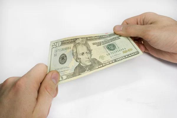 Money in the hands of — Stock Photo, Image