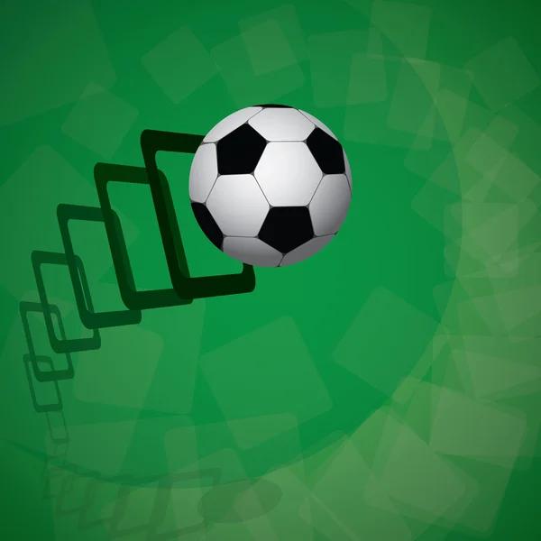 Fotboll i ramar — Stockový vektor