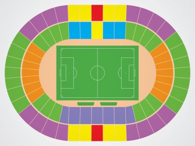 Futbol Stadyumu düzeni