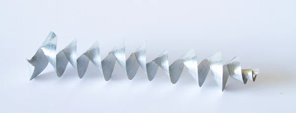 Алюміній спіраль чіп — стокове фото