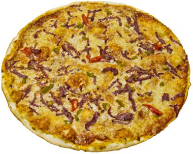 sosisli pizza