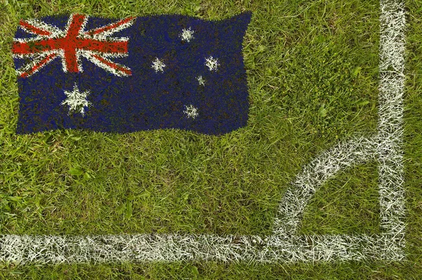 Bandera de fútbol —  Fotos de Stock