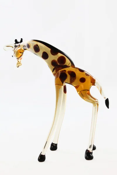 Figura de vidrio jirafa Fotos de stock