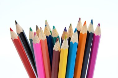 Colored pencils clipart