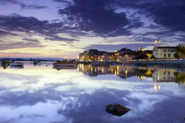 stock image Bay at night