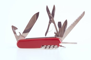 Swiss army knife clipart