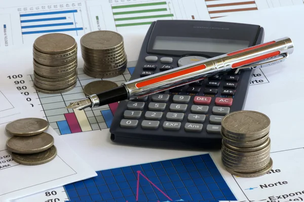 Financiële planning — Stockfoto