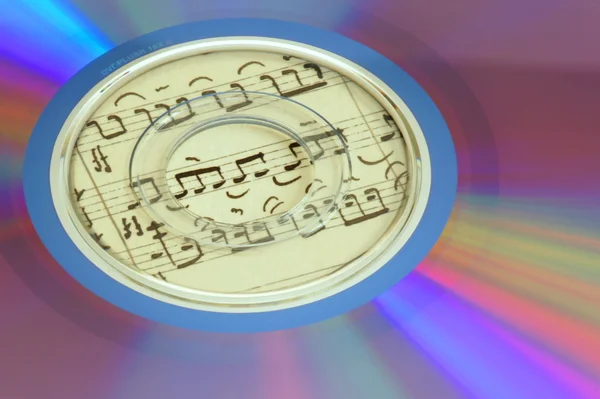 CD Muzyka — Zdjęcie stockowe