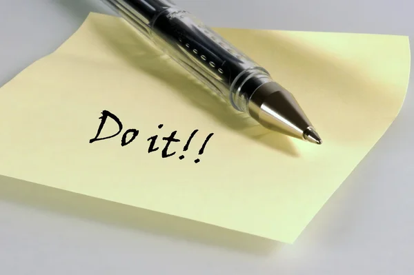 stock image Do it Post-it