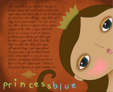 Princess Background clipart