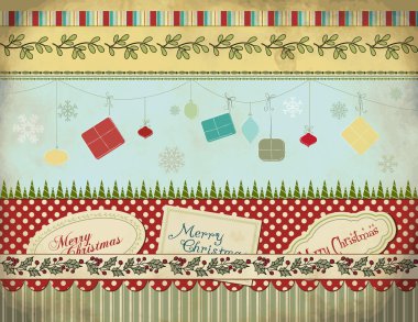 Christmas set clipart