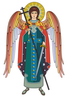 Archangel Michael clipart