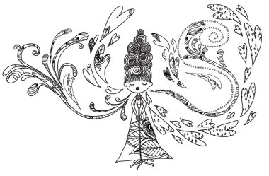 Doodle: Lady Sings the Blues clipart