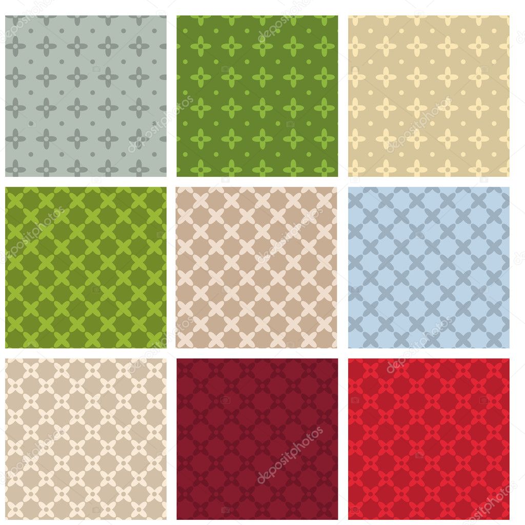 Abstract seamless patterns