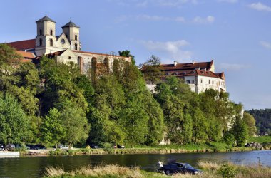 Benedictine abbey tyniec, krakow, Polonya