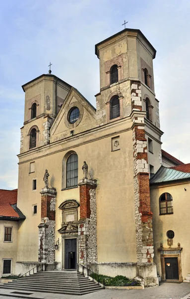 Kyrkan i tyniec, Polen — Stockfoto
