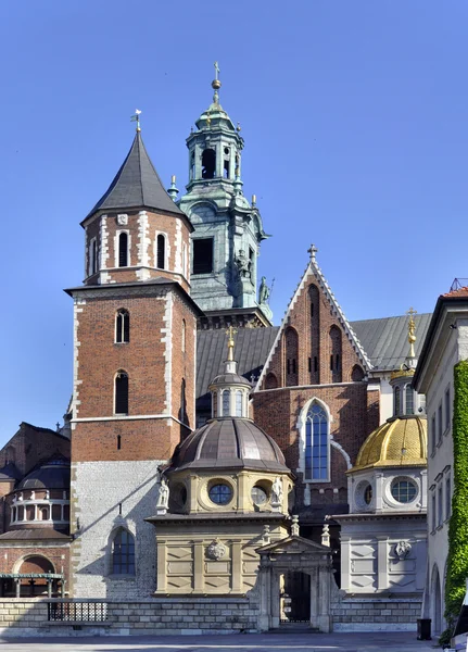 Katedral Wawel di Krakow, Polandia — Stok Foto