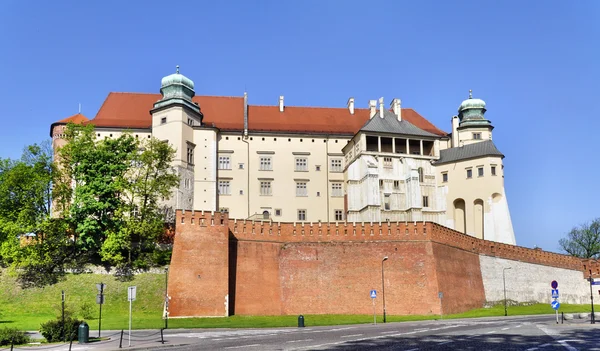 克拉科夫的瓦维尔城堡 — 图库照片