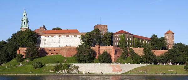 Castelo de Wawel Panorama — Fotografia de Stock