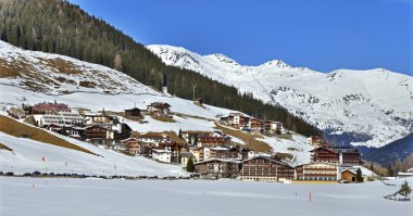 Ski Resort Hintertux clipart
