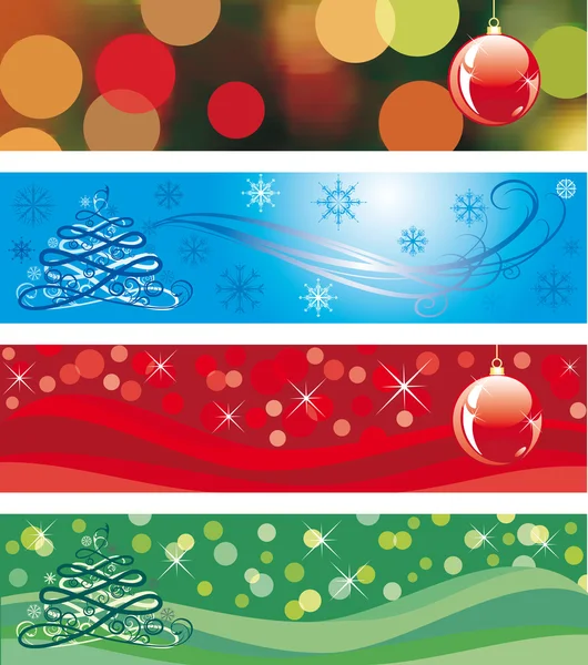 Kerstmis tri - panelen — Stockvector