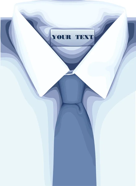 Skjorta & slips — Stock vektor